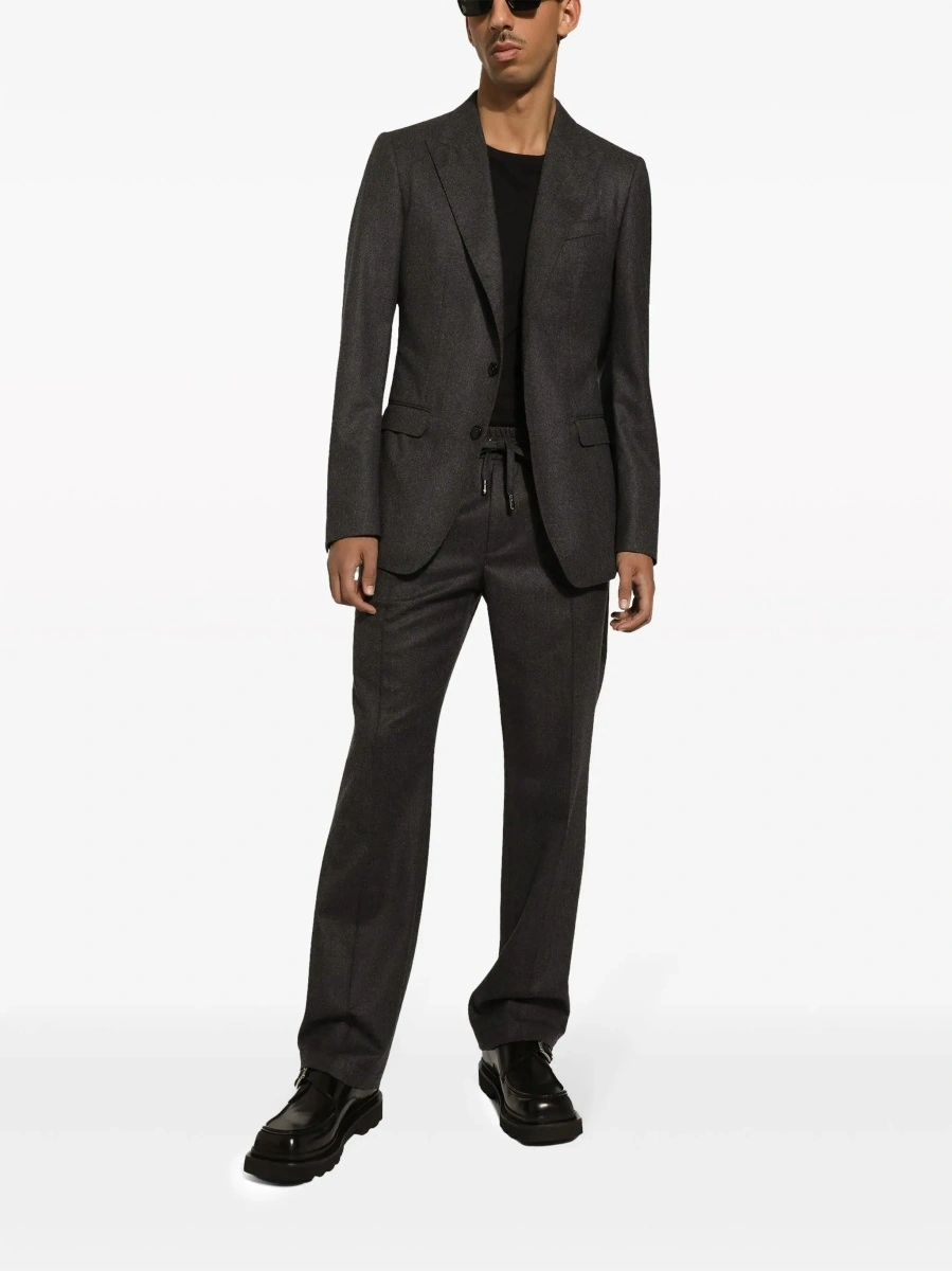 Sacou Dolce &amp; Gabbana gri din lana - Img 4