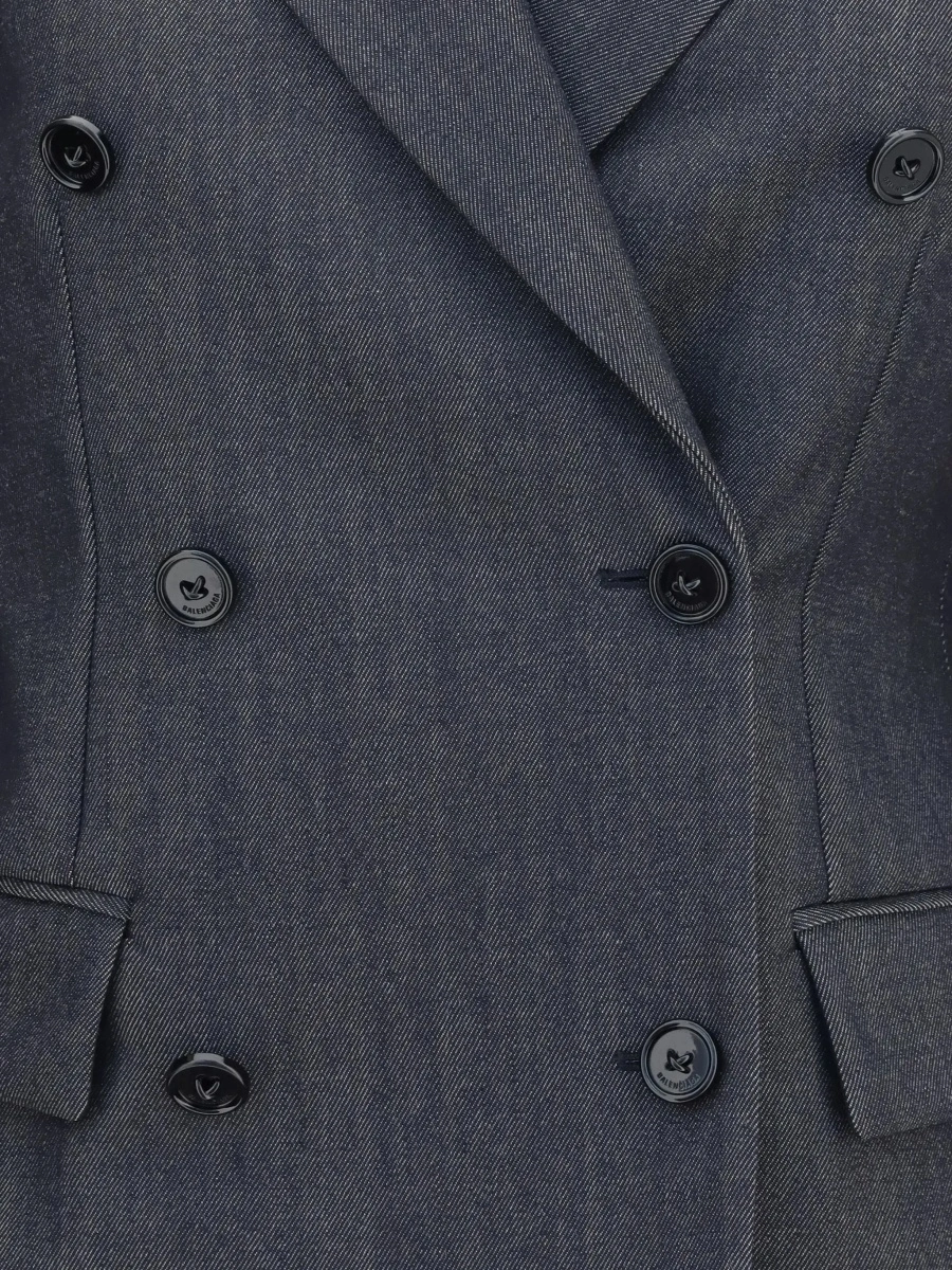 Sacou Double-breasted wool Blazer - Img 5