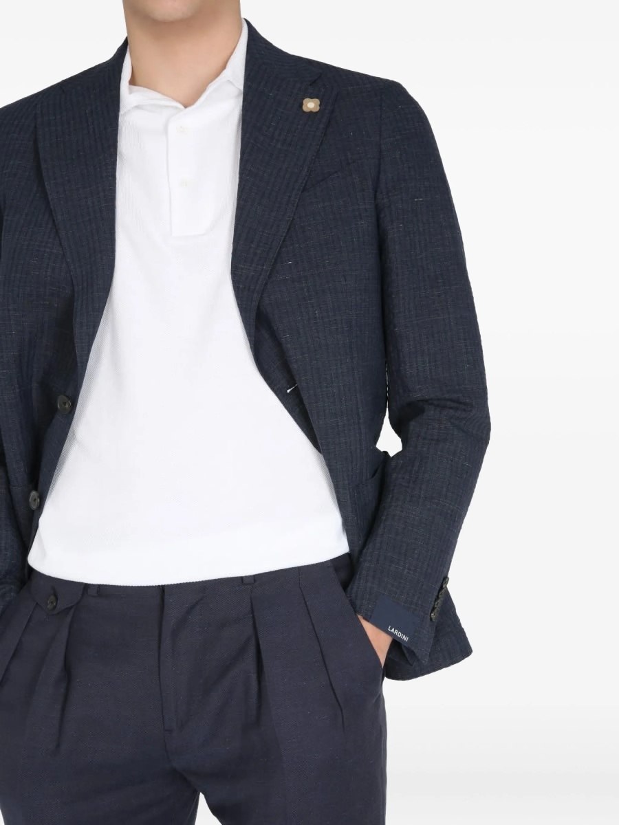 Sacou elegant Lardini albastru - Img 4