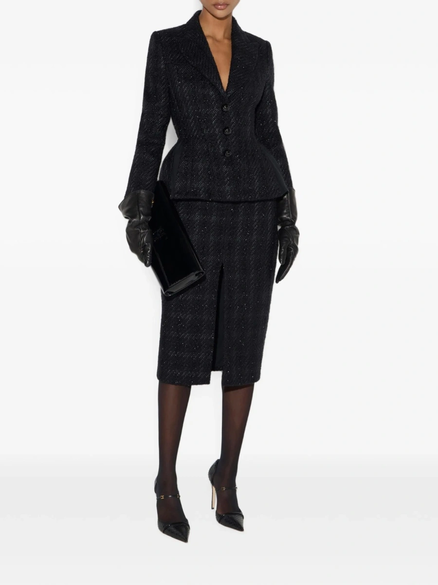 Sacou Elisabetta Franchi negru - Img 2
