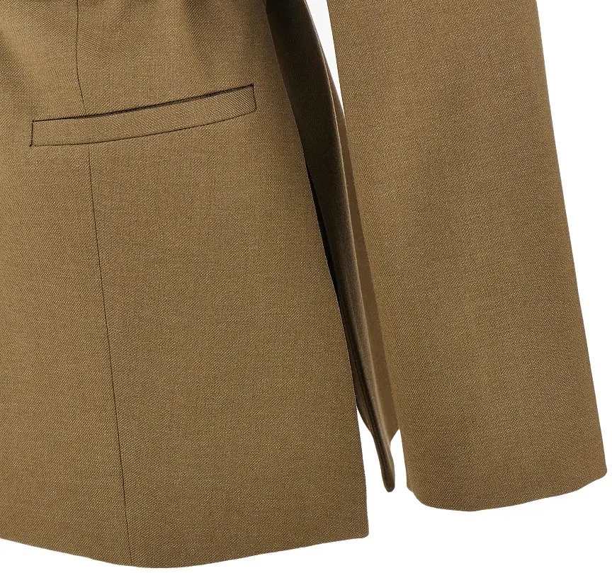 Sacou Gabardine jacket with belt - Img 2