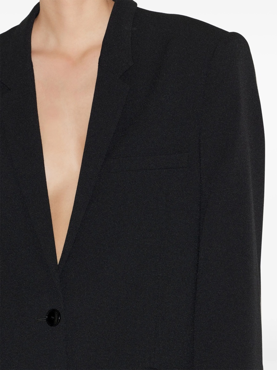 Sacou Isabel Marant negru din elastan si polyester - Img 5