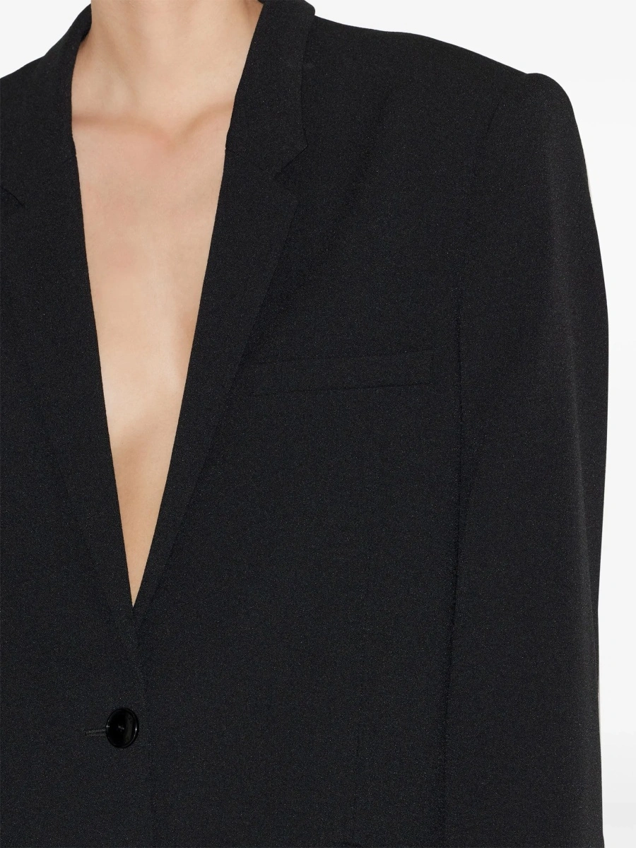Sacou Isabel Marant negru din elastan si polyester - Img 5