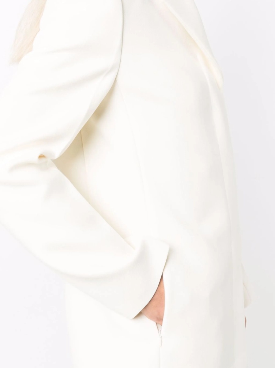 Sacou Jil Sander negru din lana - Img 5