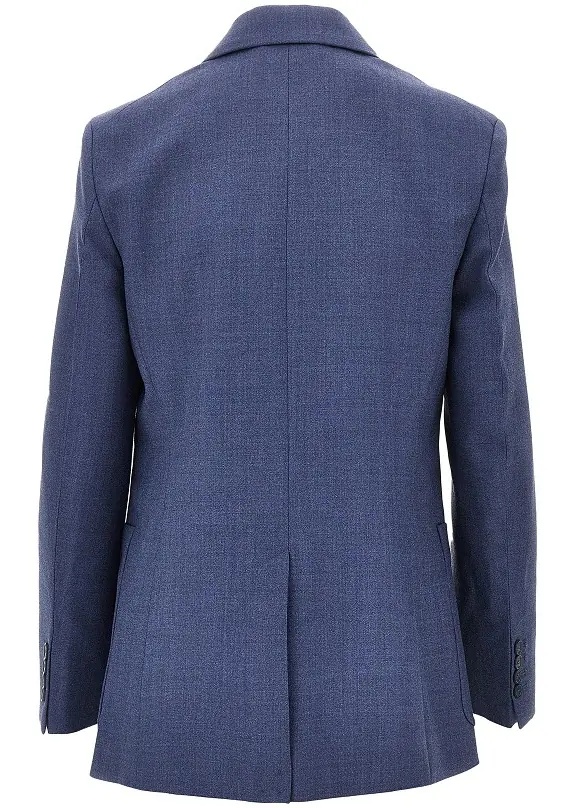 Sacou 'Katherine' wool-blend single-breasted jacket - Img 3