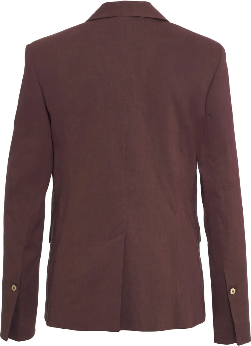 Sacou Linen blend blazer 'Freda' - Img 3