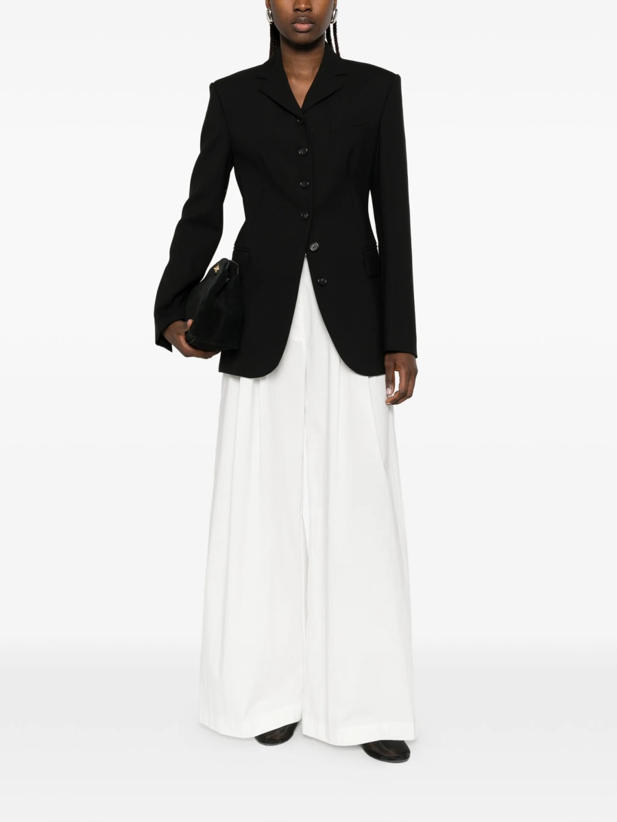 Sacou Max Mara negru din lana - Img 2