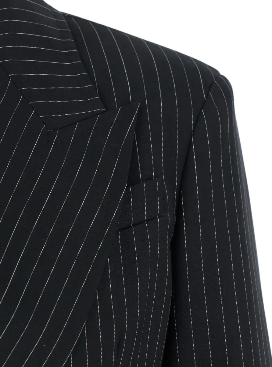 Sacou Max Mara negru din lana - Img 2