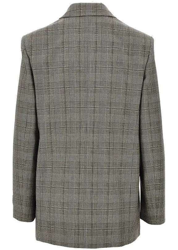 Sacou Prince of Wales double-breasted jacket - Img 3