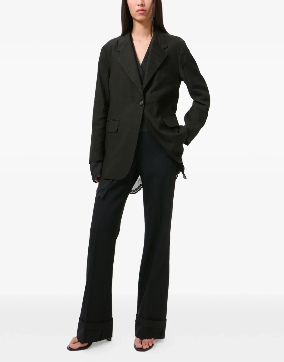 Sacou Reversible drip single breasted Blazer - Img 4