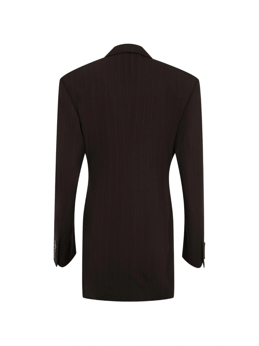 Sacou Saint Laurent maro din polyester si vascoza - Img 2