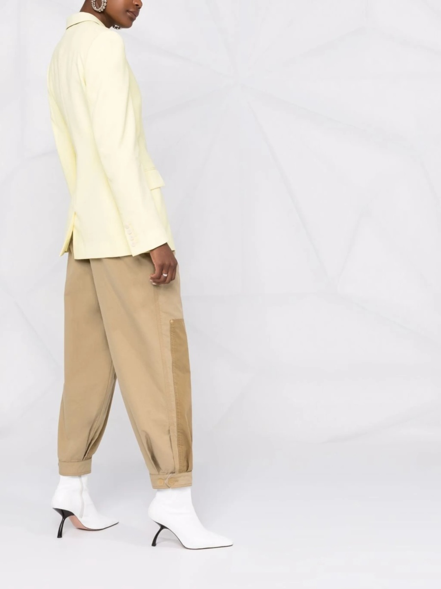 Sacou Stella McCartney galben din bumbac - Img 4