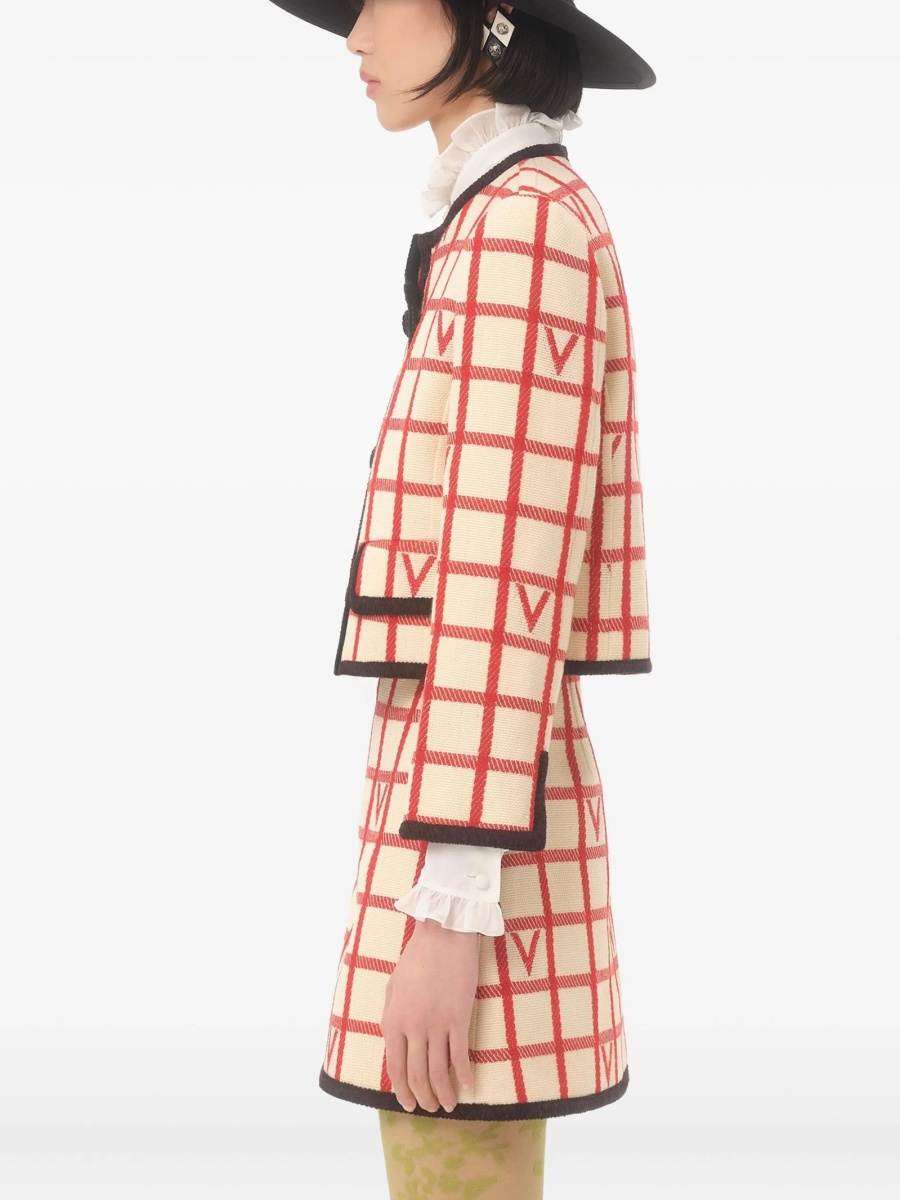 Sacou Valentino Garavani neutru - Img 4