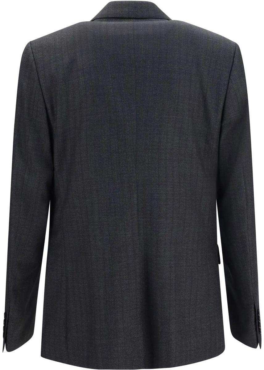 Sacou Virgin wool single-breasted Blazer - Img 2