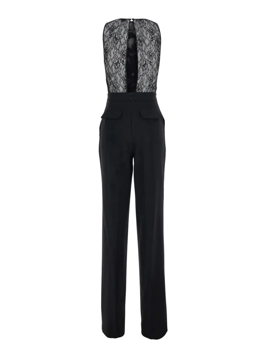 Salopeta Elisabetta Franchi neagra - Img 2
