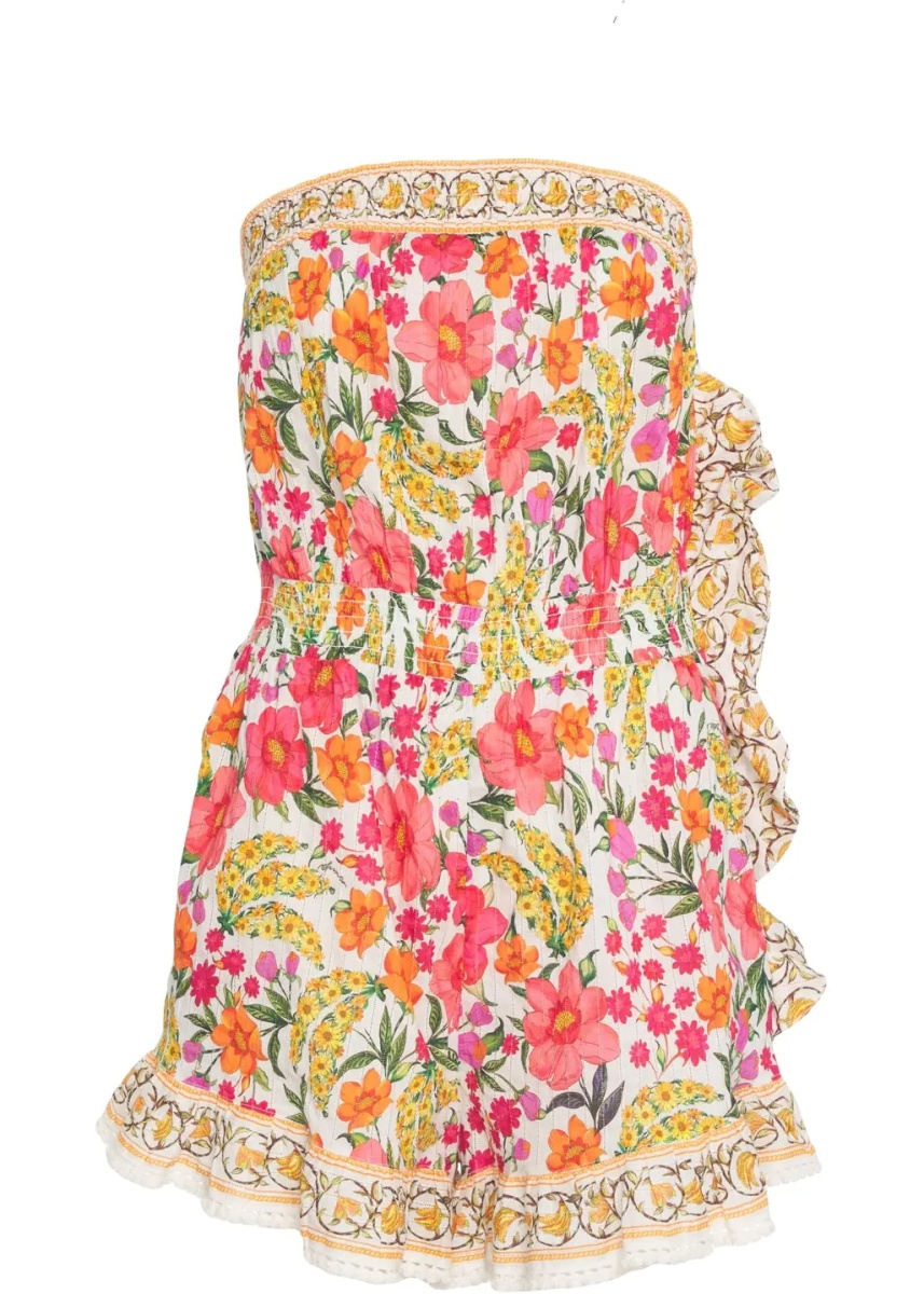 Salopete Jumpsuit with floral pattern - Img 2