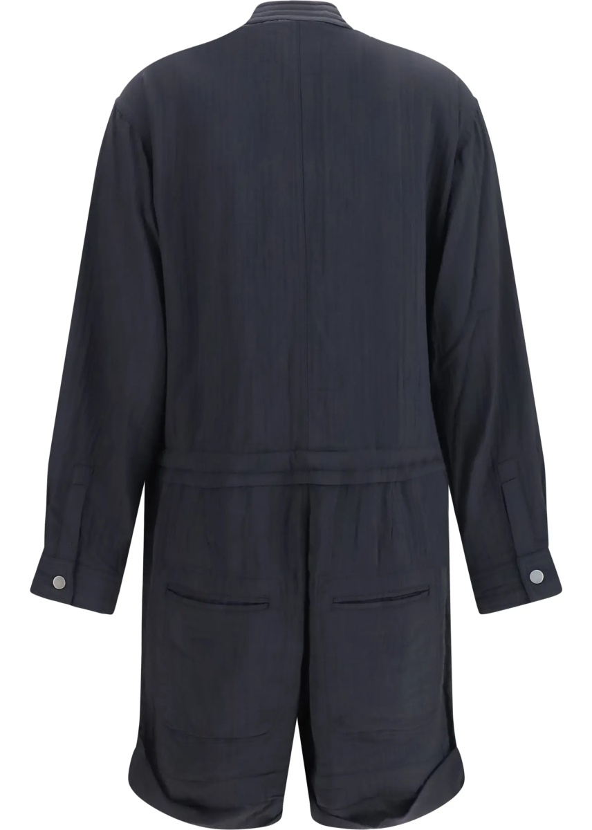 Salopete Short cotton blend Jumpsuit - Img 2
