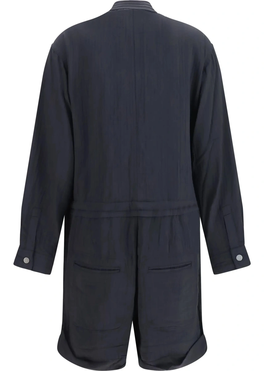 Salopete Short cotton blend Jumpsuit - Img 2