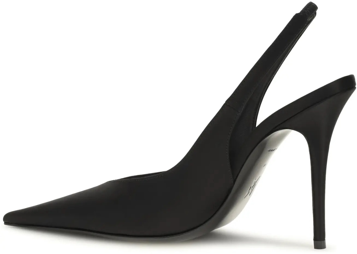 Sandale Anok satin Slingback Pumps - Img 3