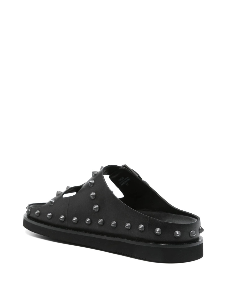Sandale ASH negre din piele - Img 3
