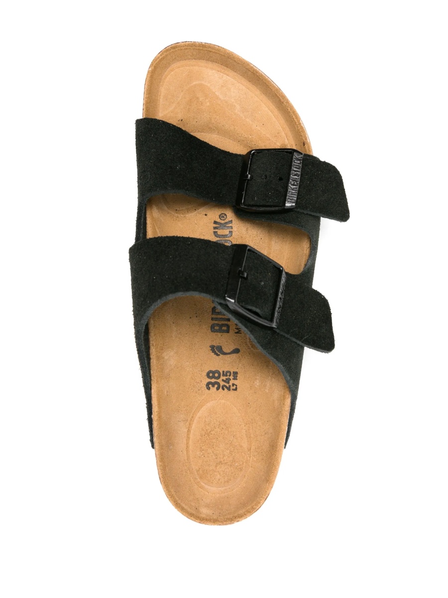 Sandale Birkenstock negre din piele - Img 4