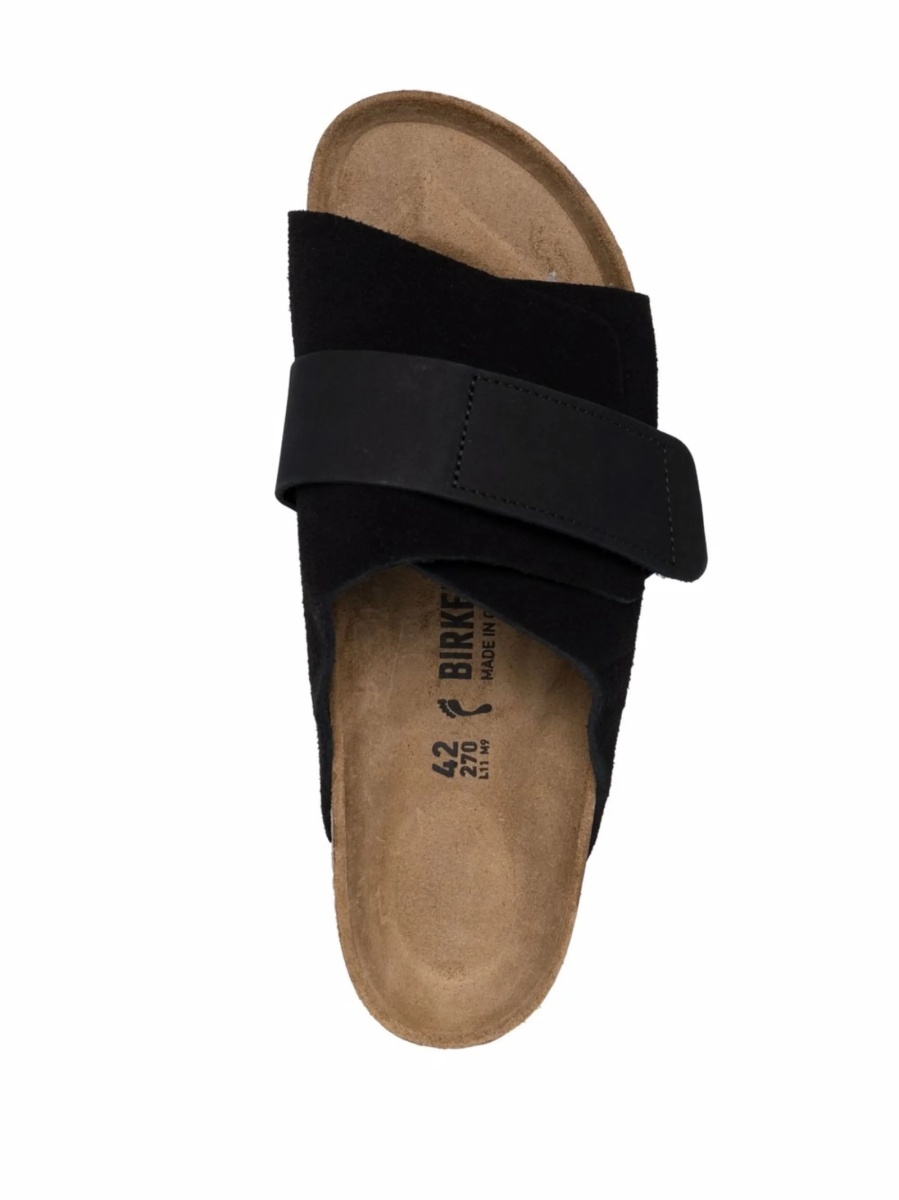 Sandale Birkenstock negre din piele - Img 4