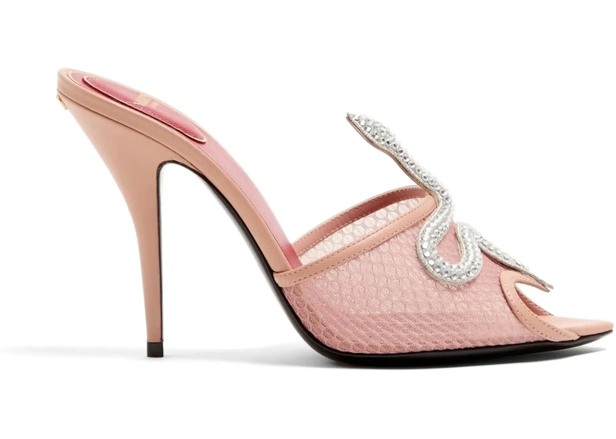 Sandale Coeur Vipère Sandals with mesh - Img 8