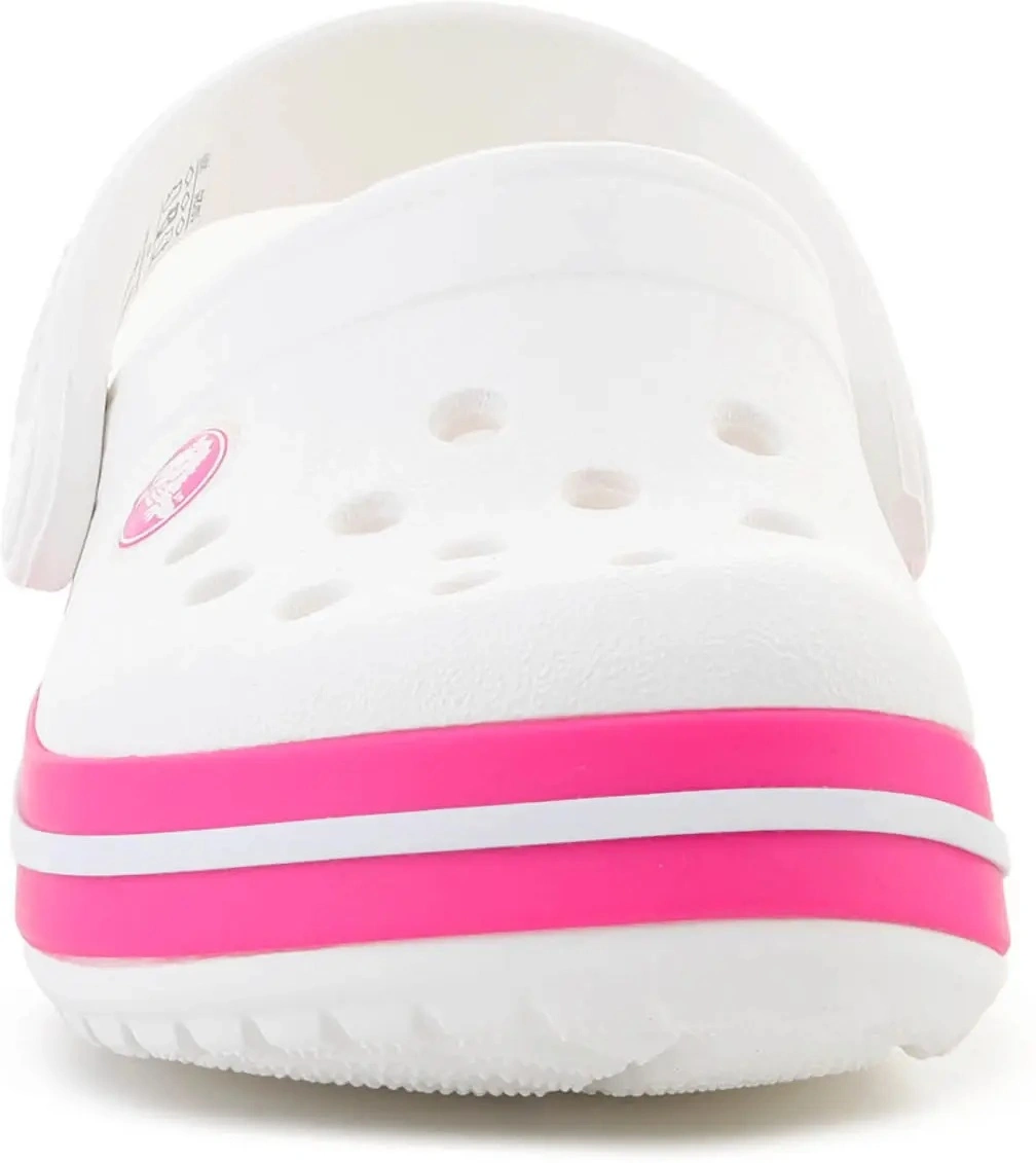 Sandale CROCBAND KIDS CLOG T WHITE/PINK CRUSH - Img 2