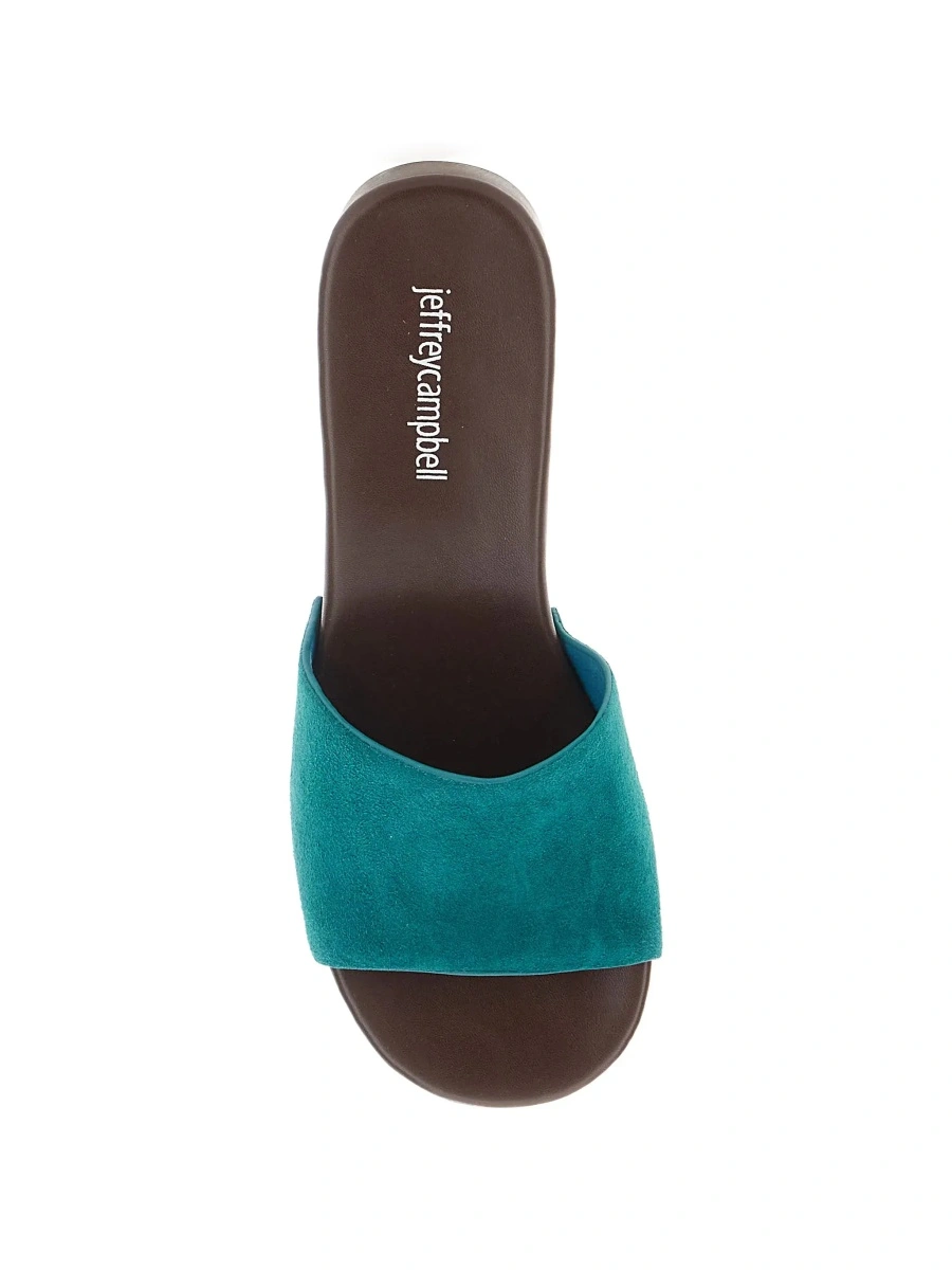 Sandale Jeffrey Campbell albastre din piele - Img 7