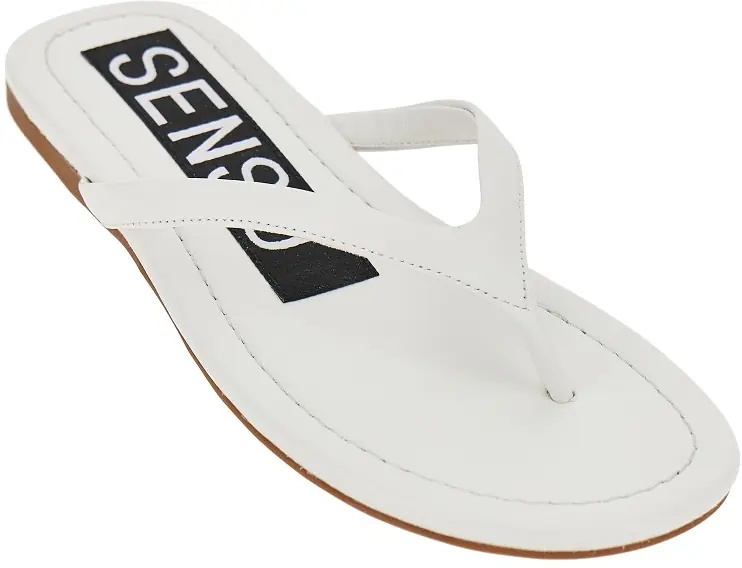 Sandale 'Norah I' leather thong slides - Img 2