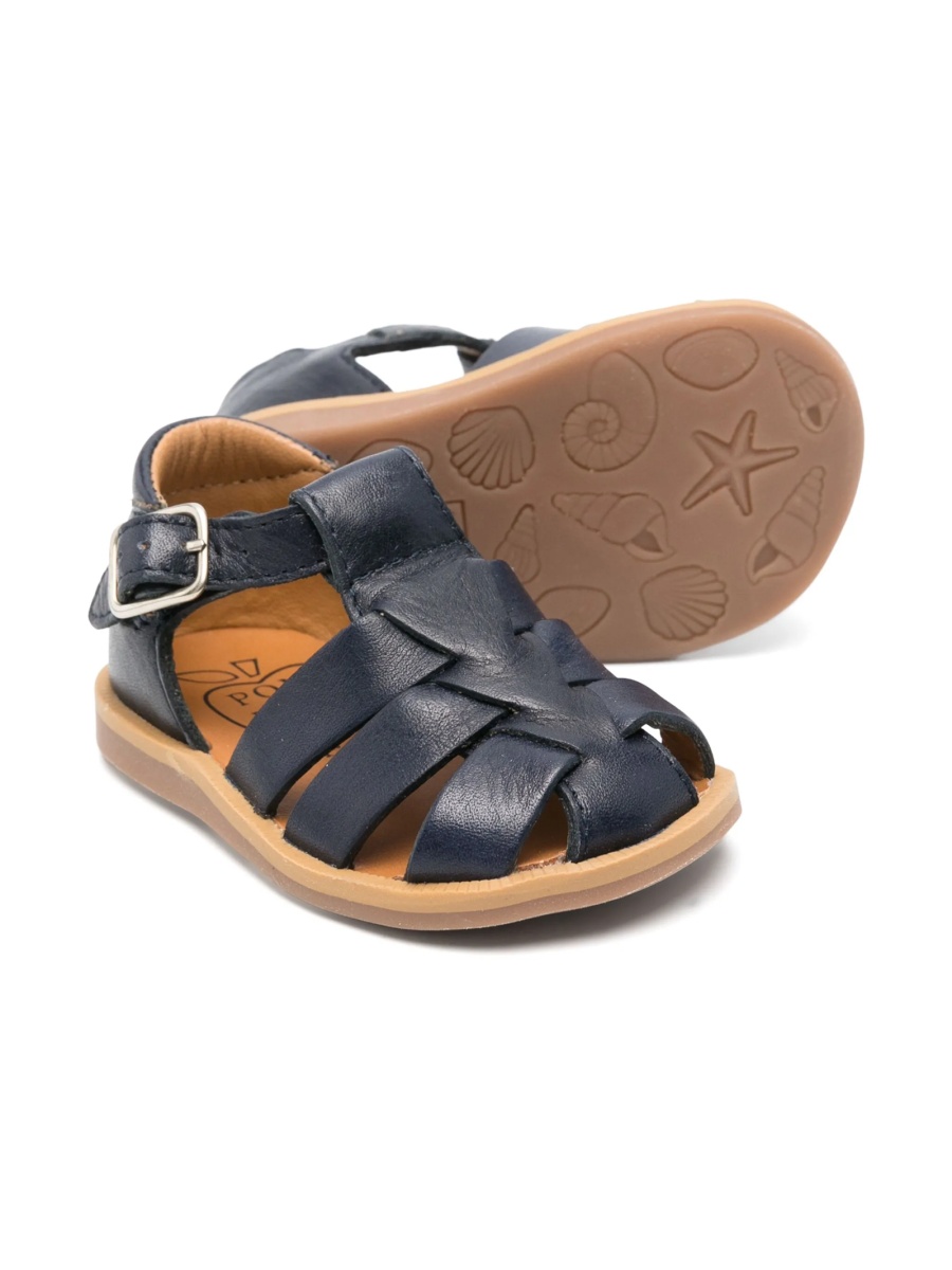 Sandale POM D'API albastre din piele - Img 2