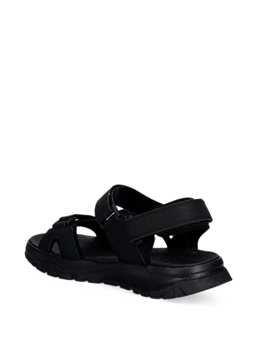 Sandale SKECHERS negre din poliuretan si material textil - Img 5