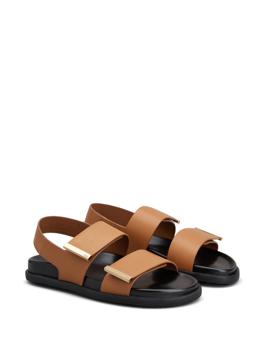 Sandale TOD'S maro din piele - Img 2