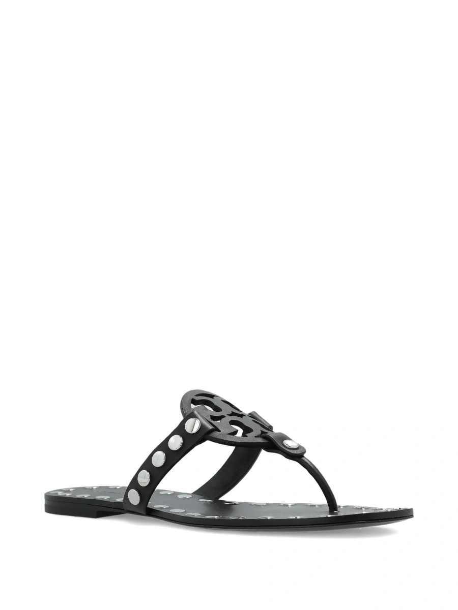 Sandale Tory Burch negre din piele - Img 5