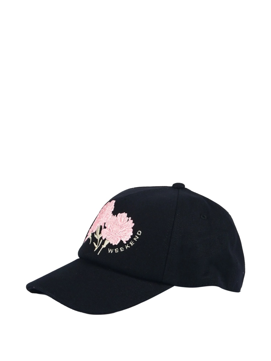 Sapca Max Mara neagra din bumbac - Img 3