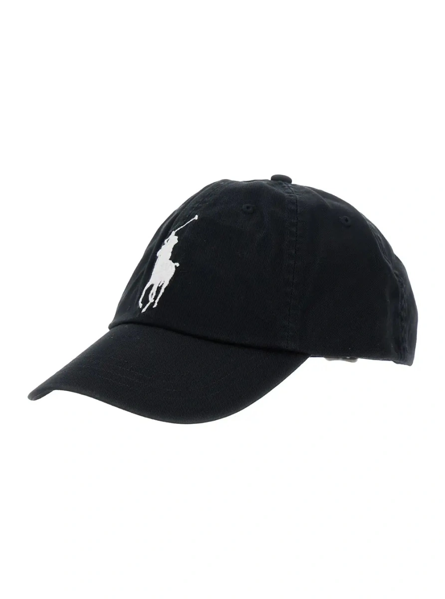 Sapca Ralph Lauren neagra din bumbac - Img 3