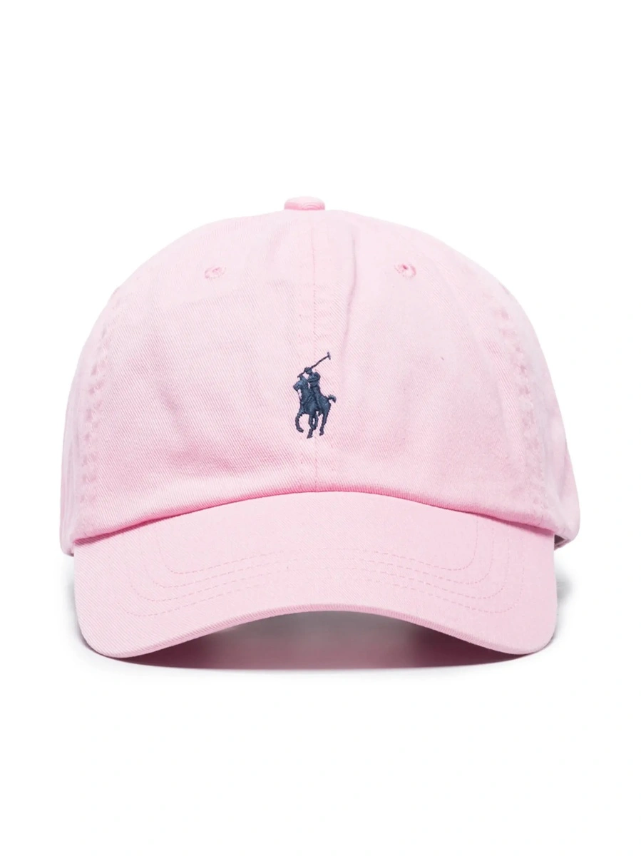 Sapca Ralph Lauren roz din bumbac - Img 8