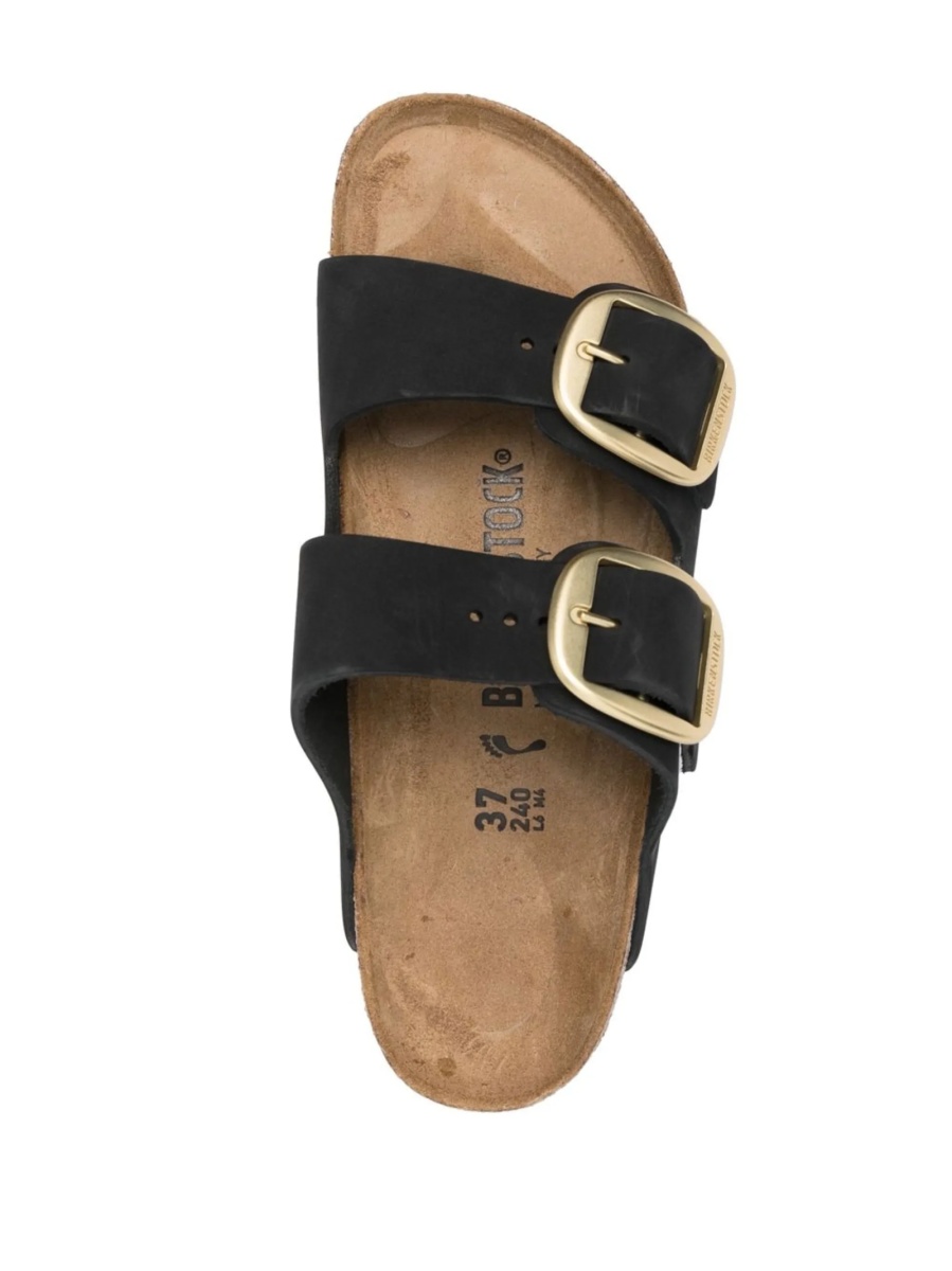 Slapi Birkenstock arizona negri din piele - Img 4