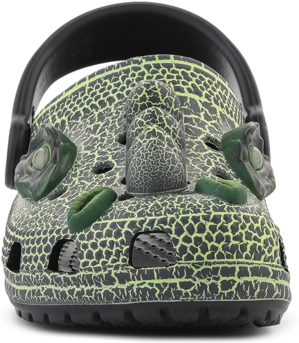 Slapi CLASSIC IAM SCARY DINO CLOG T KIDS BLACK - Img 2