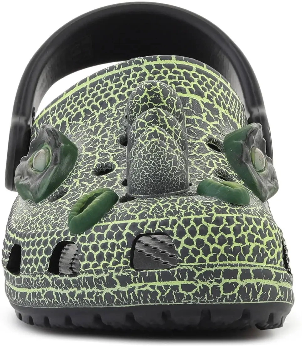 Slapi CLASSIC IAM SCARY DINO CLOG T KIDS BLACK - Img 2