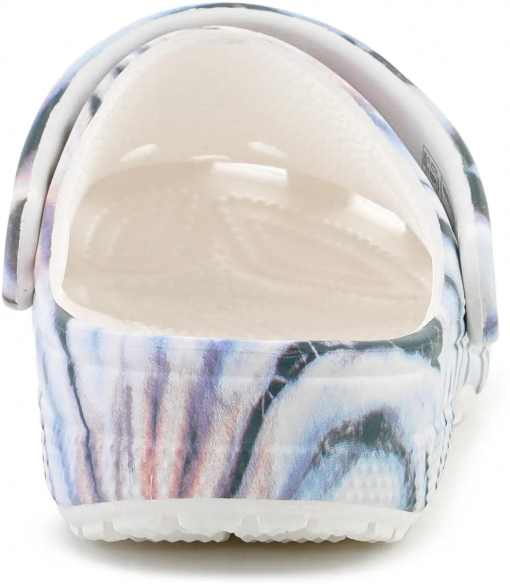 Slapi CLASSIC TIE DYE CLOG CHALK/MULTI - Img 5