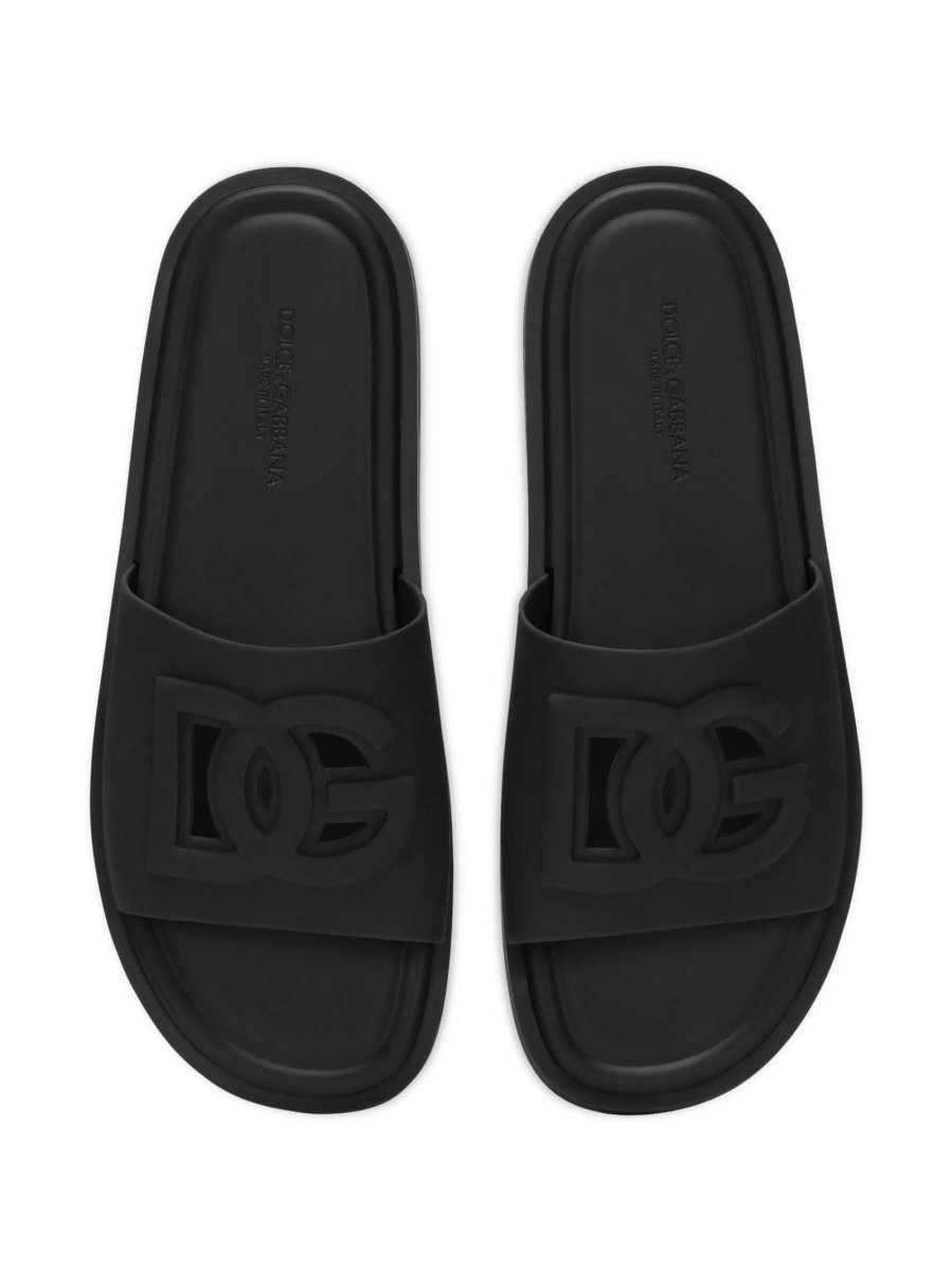 Slapi Dolce &amp; Gabbana negri din tpu - Img 4
