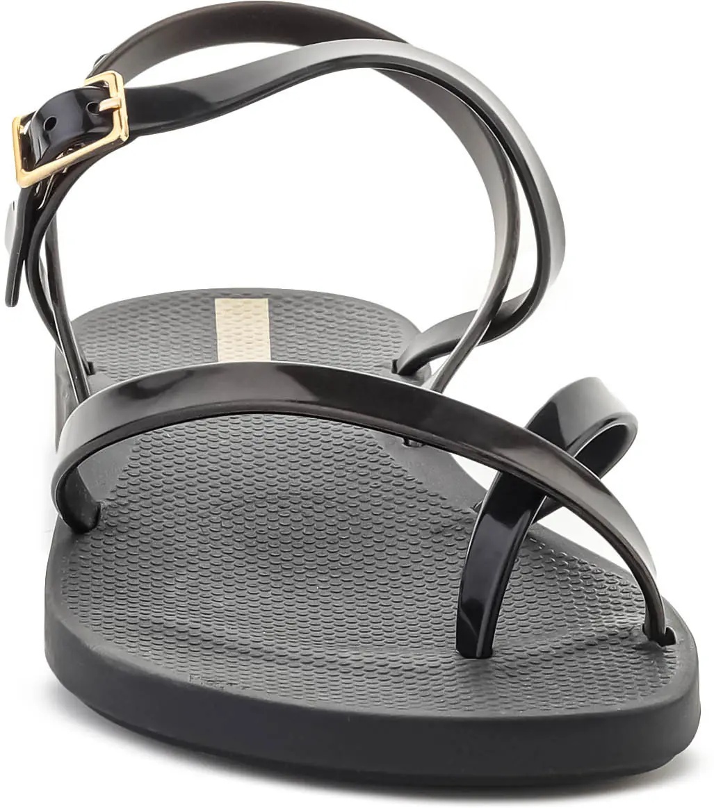 Slapi FASHION SAND VIII FEM BLACK/GOLD - Img 2