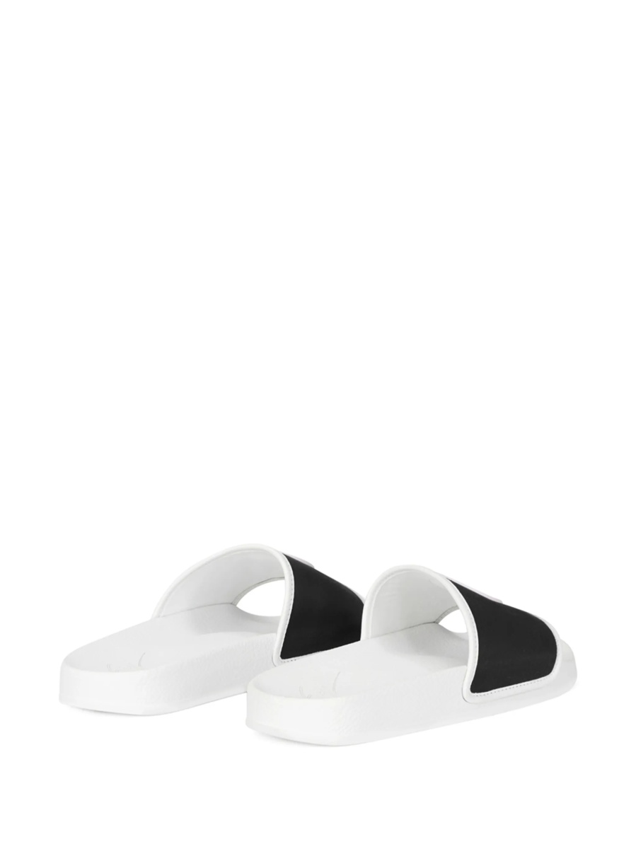 Slapi Giuseppe Zanotti Brett negri din satin - Img 3