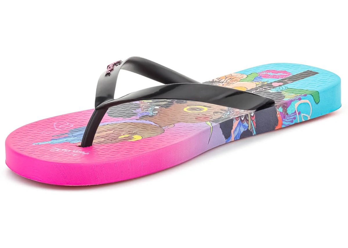 Slapi GRAFFITI V FEM PINK/BLACK/BLUE - Img 3