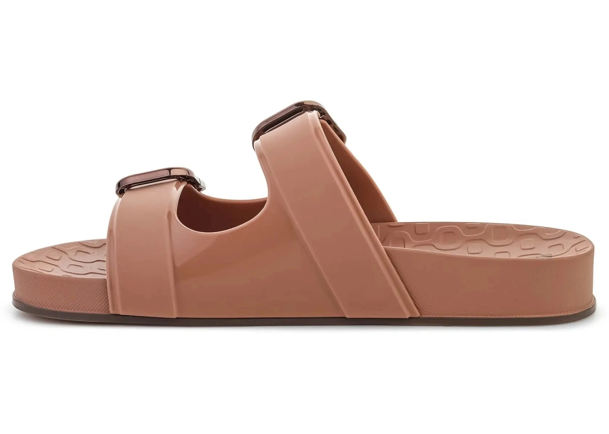 Slapi SHORE SLIDE FEM BROWN/BROWN - Img 4