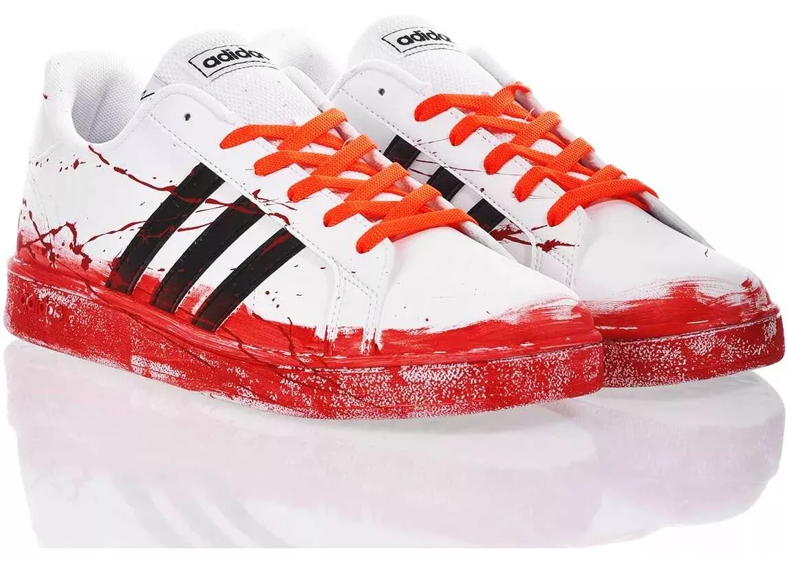 Sneakers Adidas Advantage White, Red* - Img 2