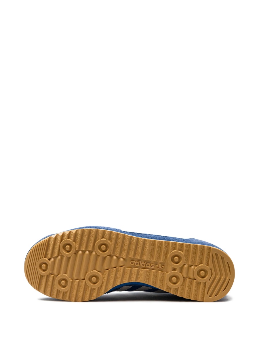 Sneakers adidas Originals albastri din material textil si piele intoarsa - Img 5