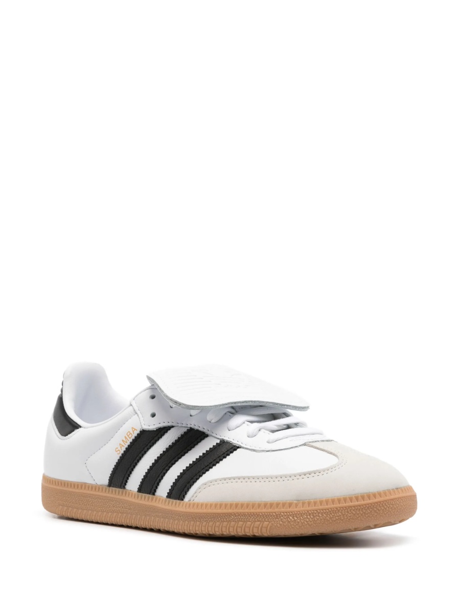 Sneakers adidas Originals albi din piele - Img 2