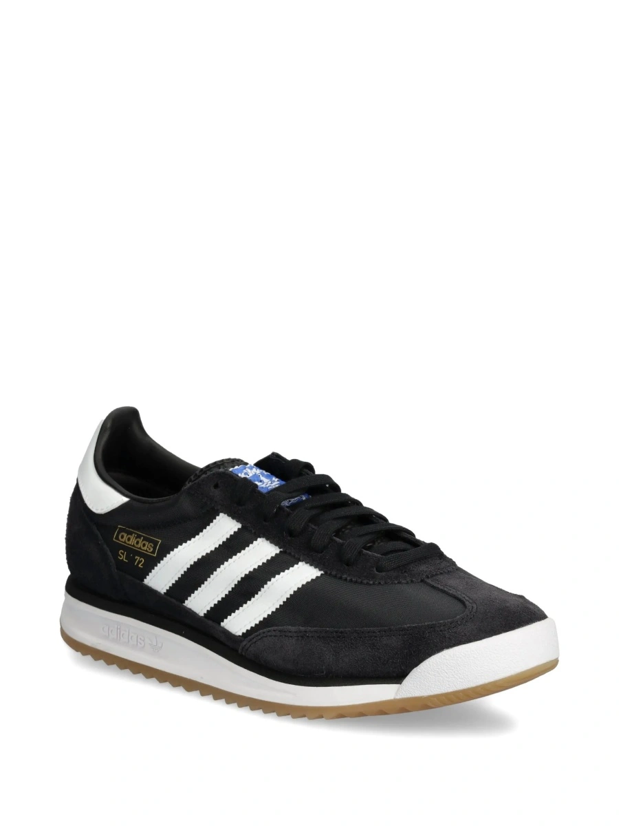 Sneakers adidas Originals negri din nylon si piele intoarsa - Img 2